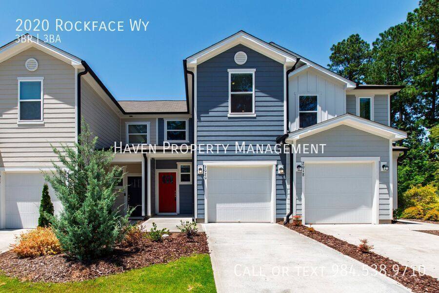 Townhouse for rent at 2020 Rockface Way, Durham, NC 27703