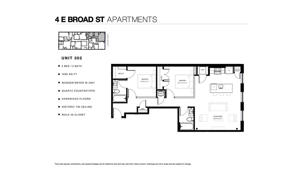 Apartment for rent at 4 E Broad St, Richmond, VA 23219