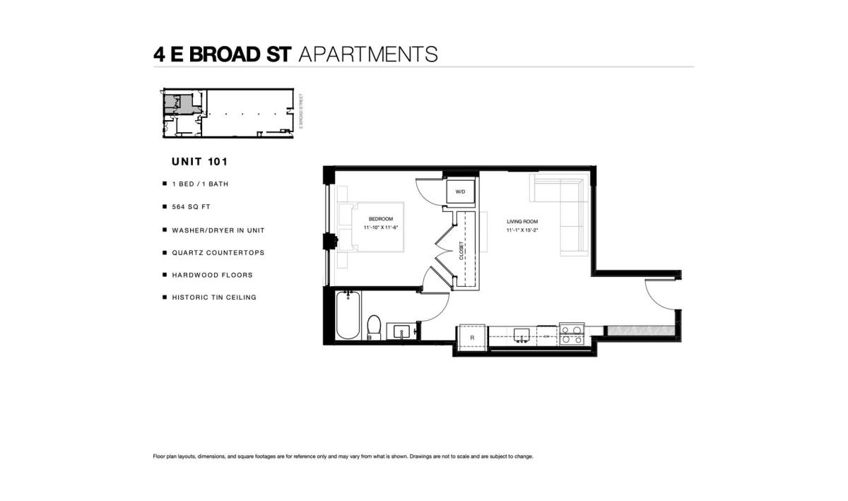 Apartment for rent at 2 E Broad St, Richmond, VA 23219