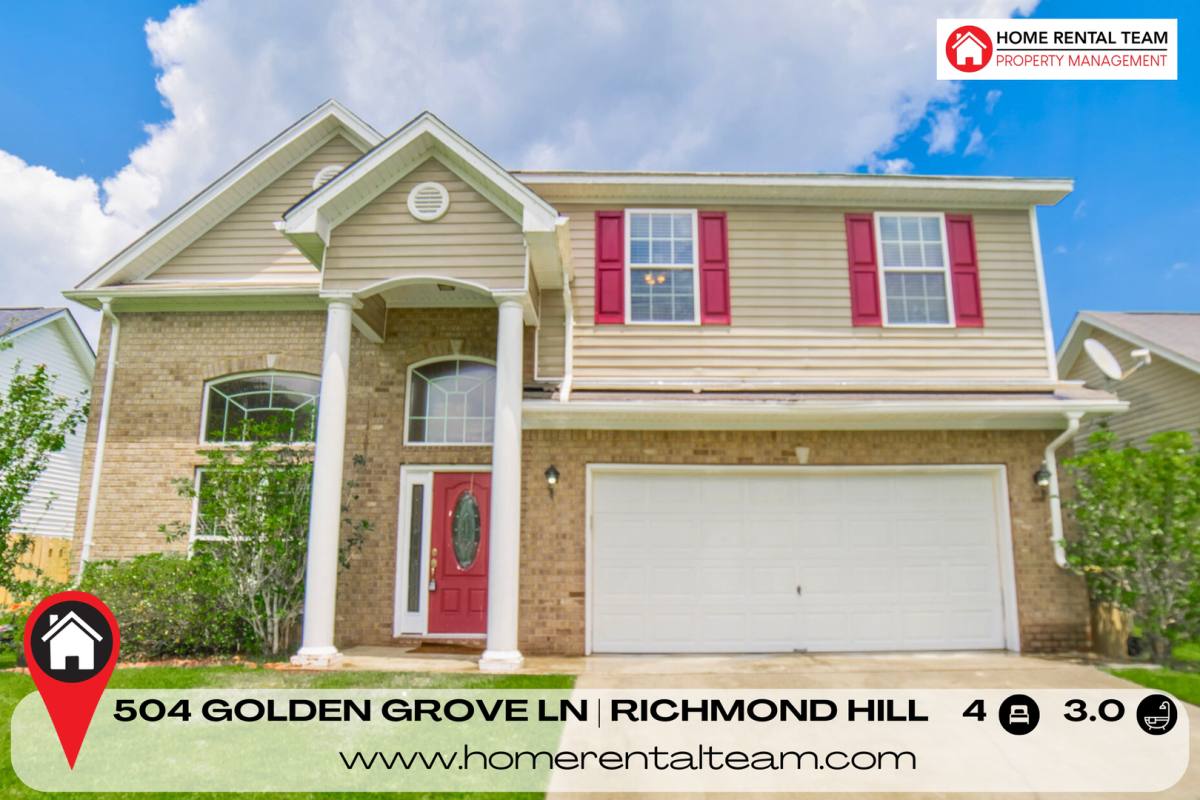 House for rent at 504 Golden Grove Lane, Richmond Hill, GA 31324