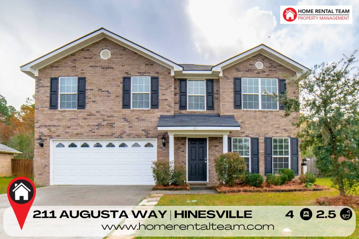 House for rent at 211 Augusta Way, Hinesville, GA 31313
