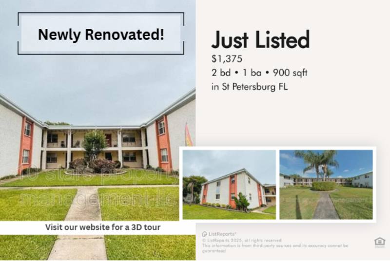 Apartment for rent at 4729 39th Ave N #109, Saint Petersburg, FL 33714