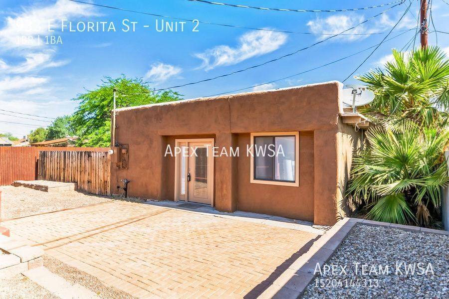 Apartment for rent at 933 E Florita St #2, Tucson, AZ 85719