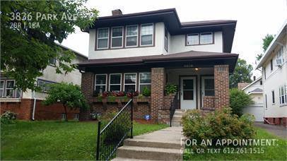 Apartment for rent at 3836 Park Ave #2, Minneapolis, MN 55407