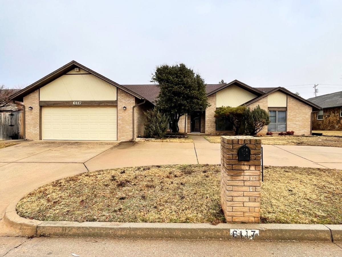 House for rent at 6117 Winfield Dr, Oklahoma City, OK 73162