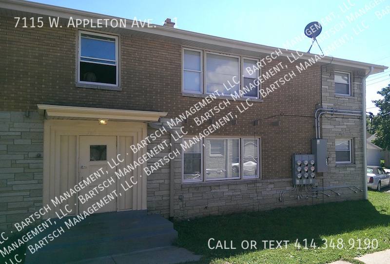 Apartment for rent at 7115 W Appleton Ave #1, Milwaukee, WI 53216