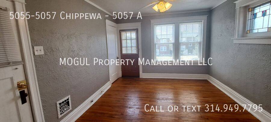 Apartment for rent at 5055-5057 Chippewa #5057 A, Saint Louis, MO 63109