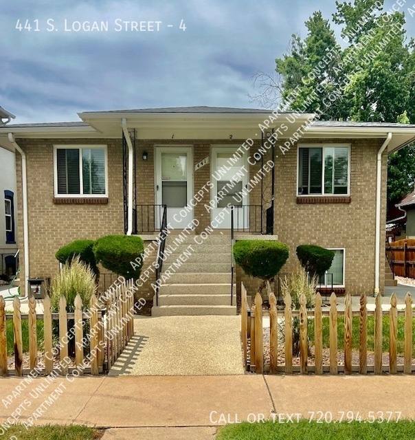 Apartment for rent at 441 S Logan St #4, Denver, CO 80209