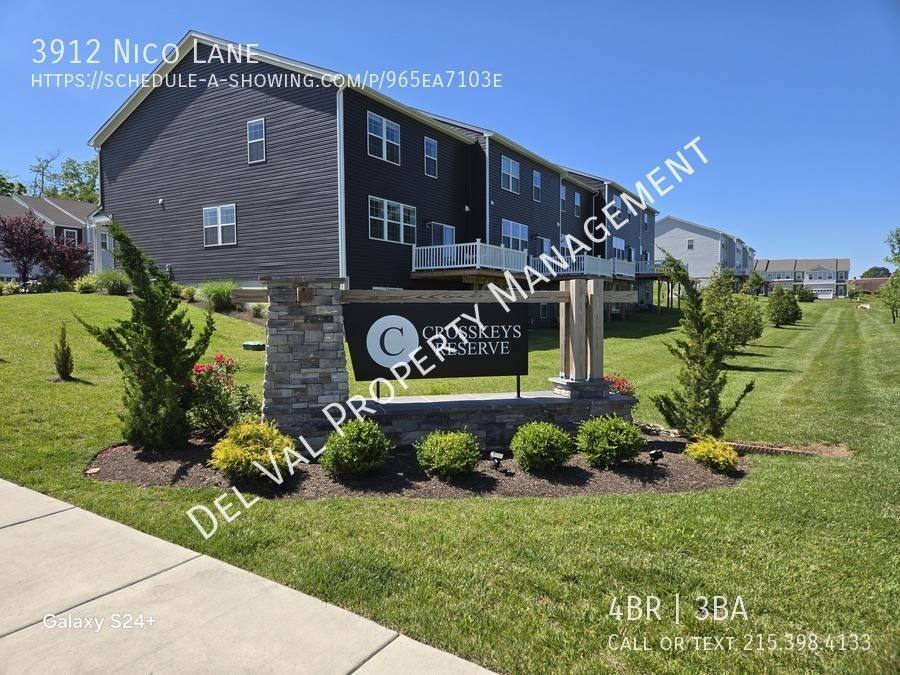 Townhouse for rent at 3912 Nico Lane, Collegeville, PA 19426