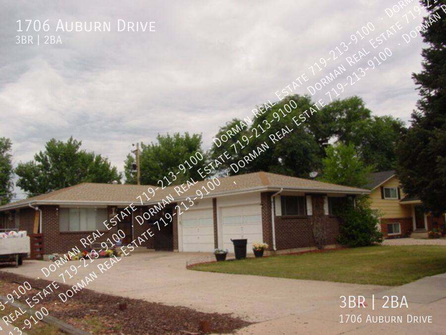 House for rent at 1706 Auburn Dr, Colorado Springs, CO 80909