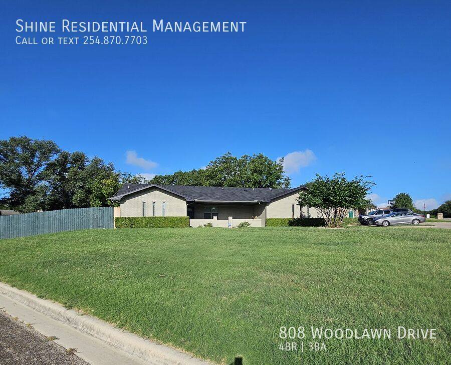 House for rent at 808 Woodlawn Dr, Harker Heights, TX 76548