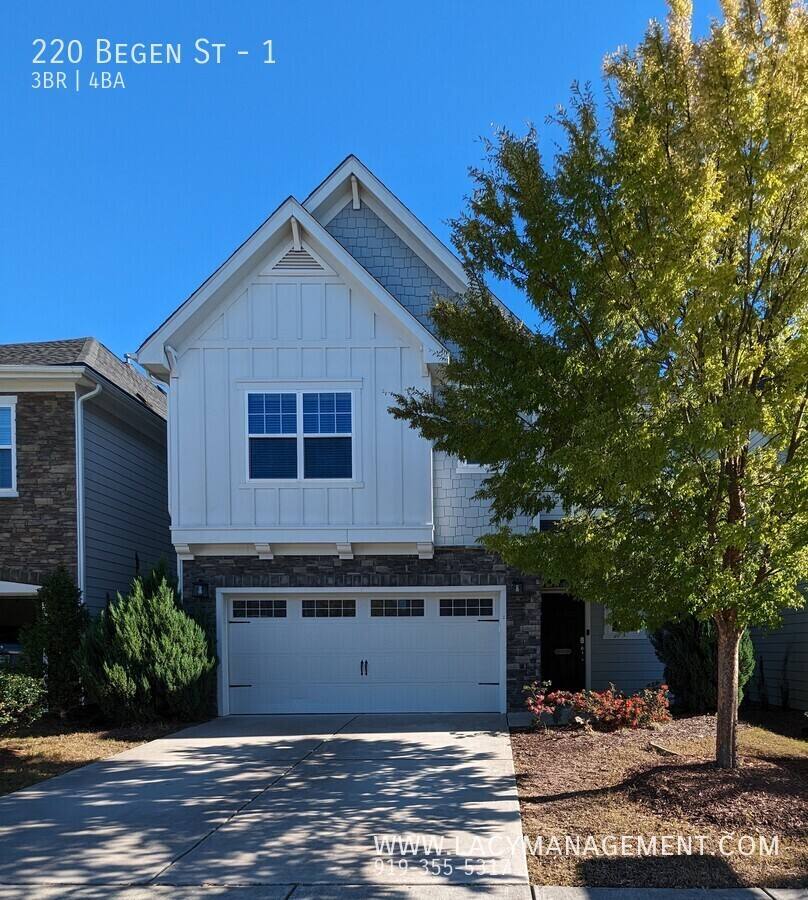 Townhouse for rent at 220 Begen St #1, Morrisville, NC 27560