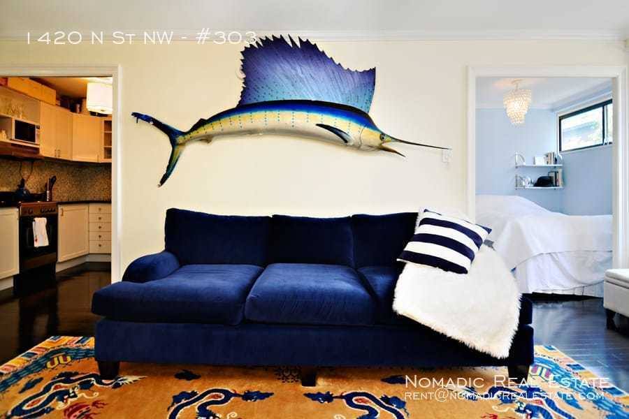 Condo for rent at 1420 N St NW #303, Washington, DC 20005