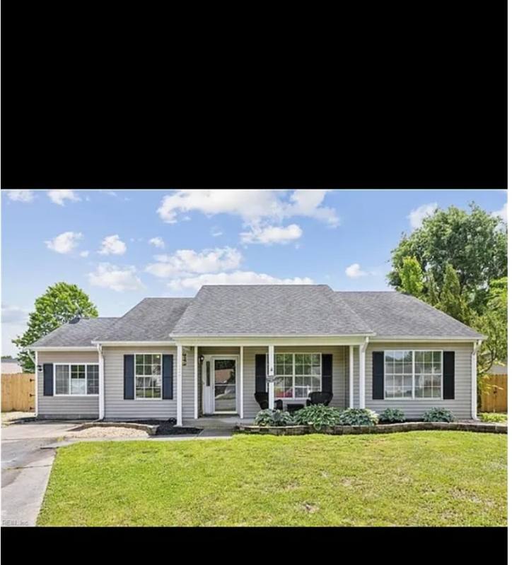 House for rent at 1246 Woods Way, Chesapeake, VA 23323