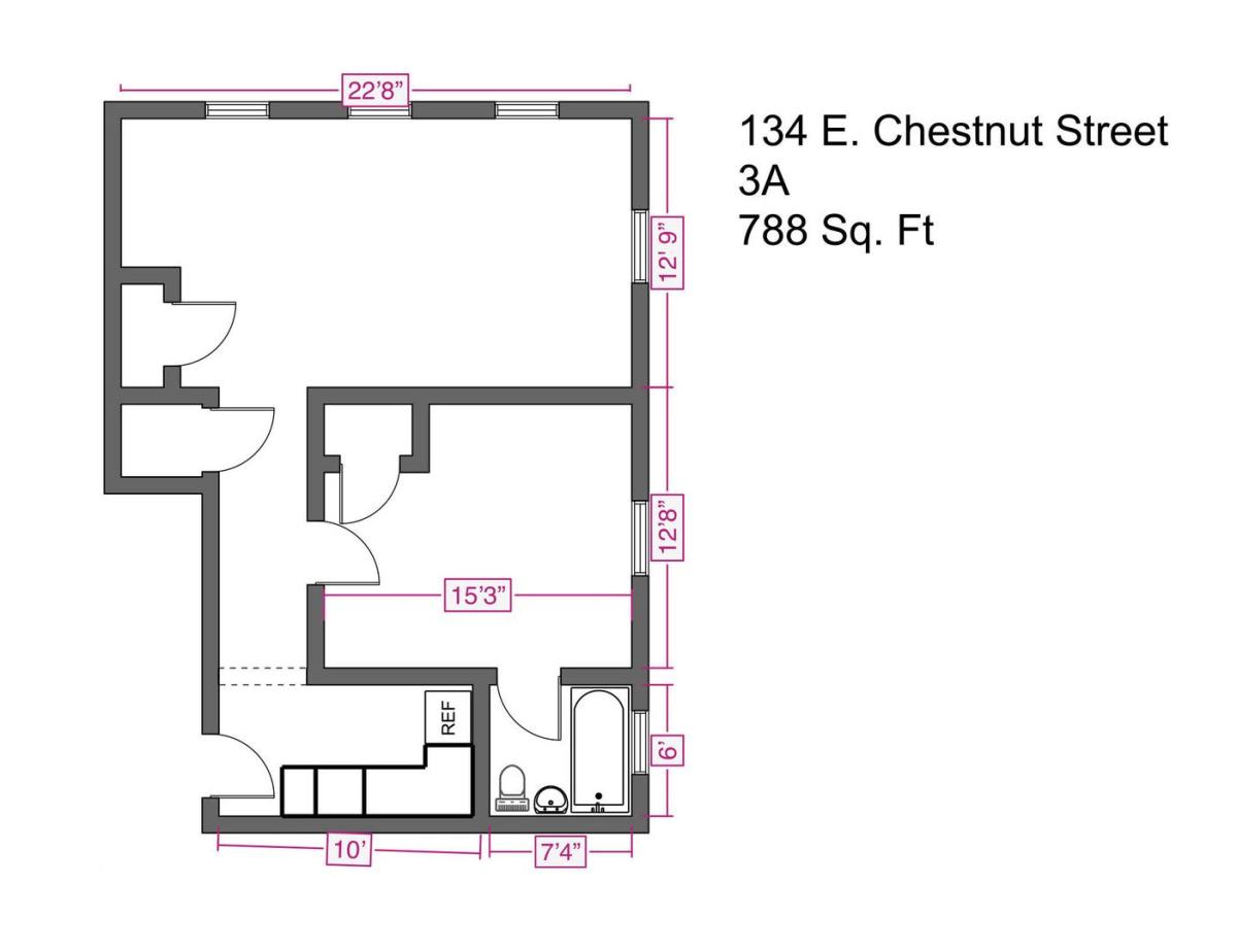 Apartment for rent at 134 E Chestnut St, West Chester, PA 19380