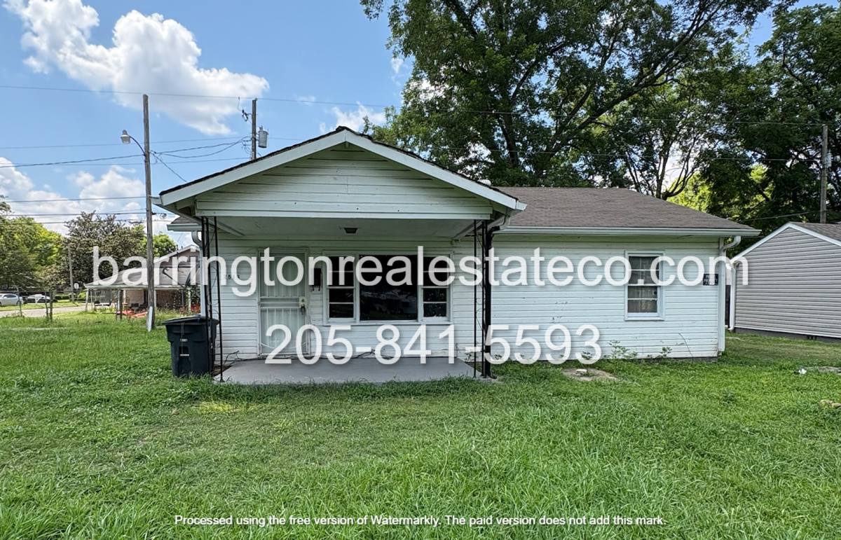 House for rent at 2518 Ave K, Birmingham, AL 35218