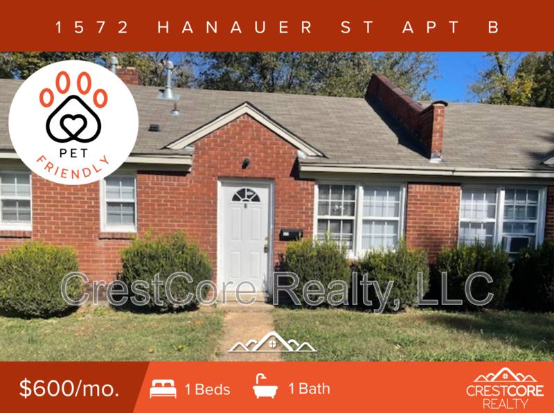 Apartment for rent at 1572 Hanauer St, Memphis, TN 38109