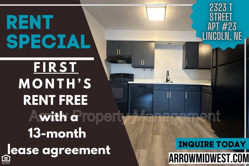 Apartment for rent at 2323 T St #23, Lincoln, NE 68503