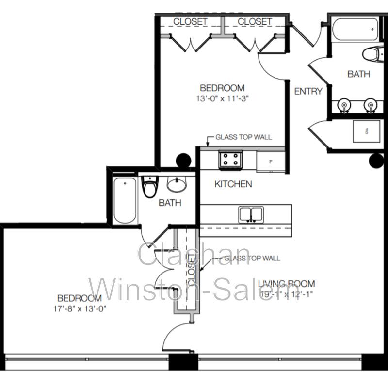 Apartment for rent at 675 N Main St #603, Winston Salem, NC 27101