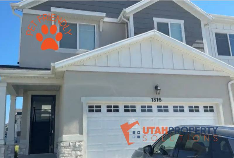 Townhouse for rent at 1316 W Dawes Way, Saratoga Springs, UT 84045