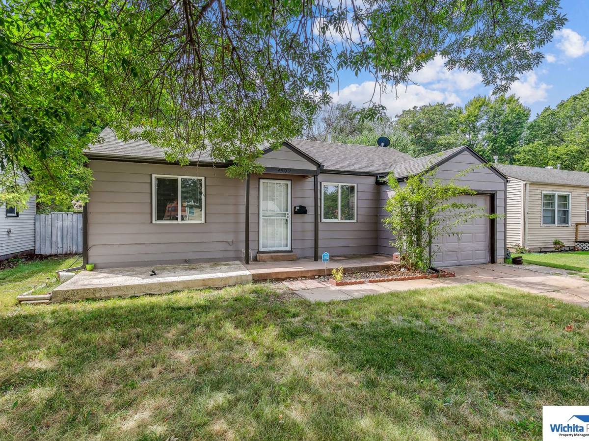 House for rent at 4909 E Gilbert St, Wichita, KS 67207