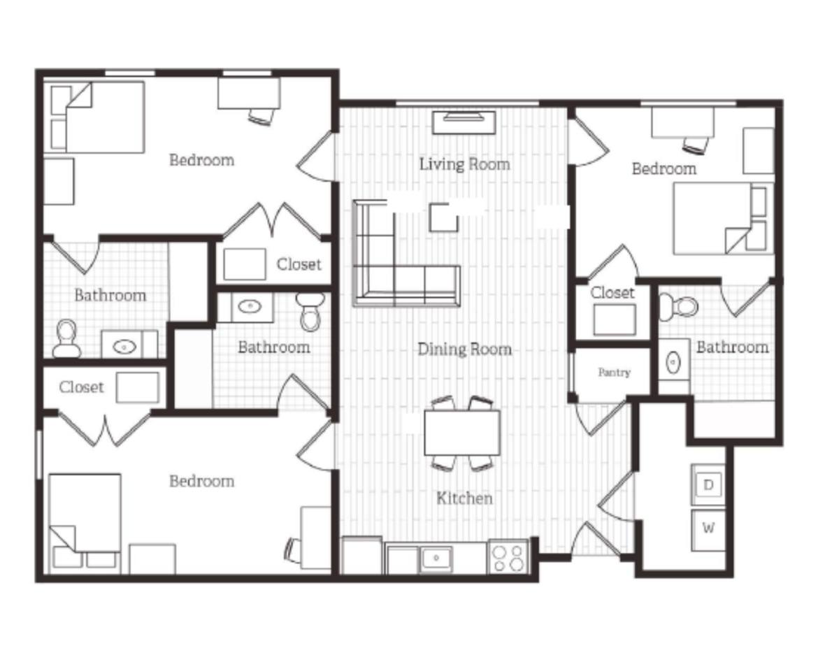 Apartment for rent at 680 6th Ave NE, Tuscaloosa, AL 35404