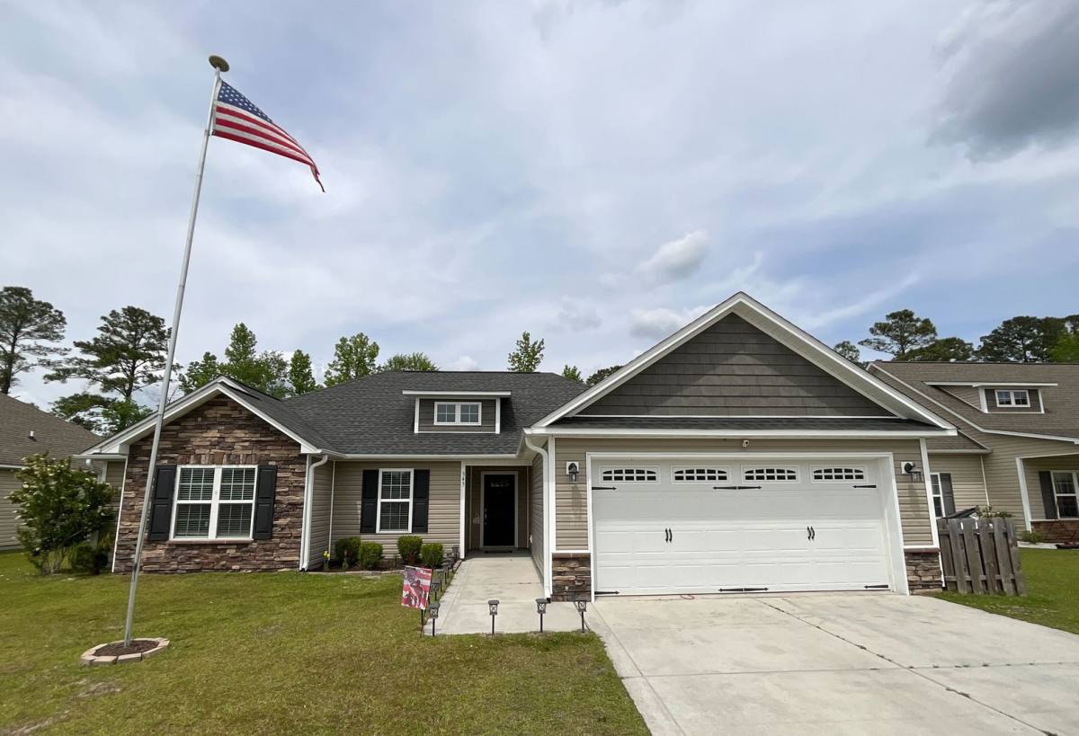 House for rent at 343 Merin Height Rd, Jacksonville, NC 28546