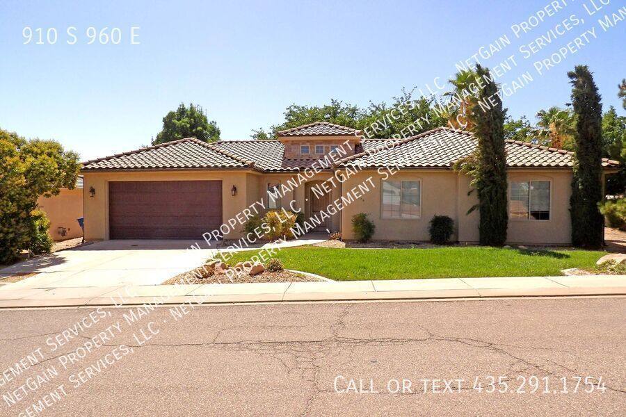 House for rent at 910 S 960 E, Saint George, UT 84790