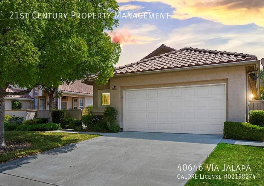 House for rent at 40646 Via Jalapa, Murrieta, CA 92562