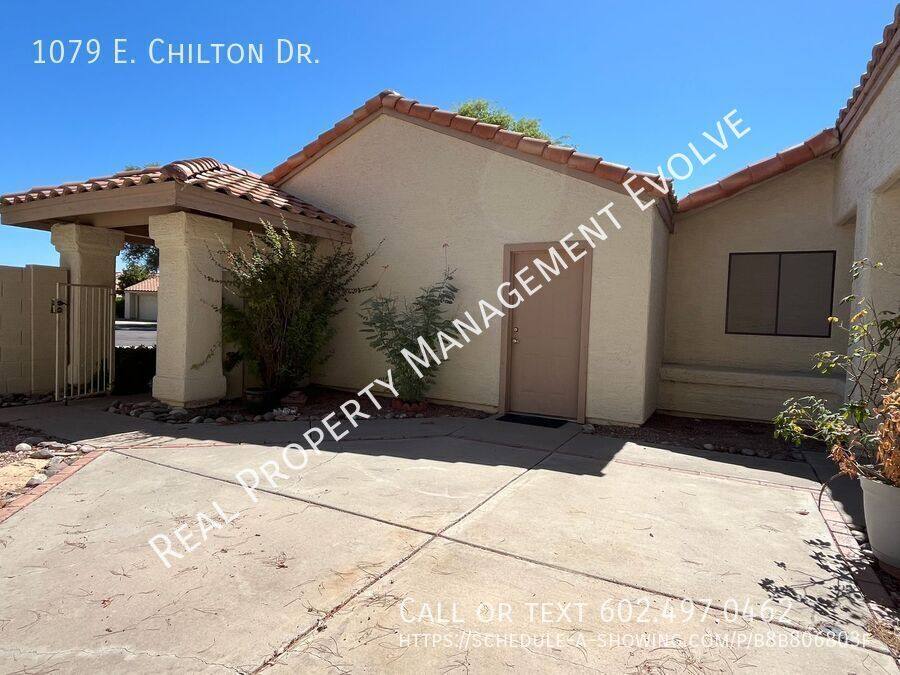 House for rent at 1079 E Chilton Dr, Tempe, AZ 85283