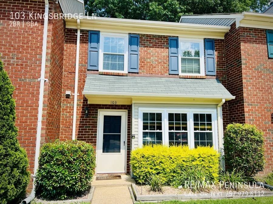 Townhouse for rent at 103 Kingsbridge Lane, Yorktown, VA 23692