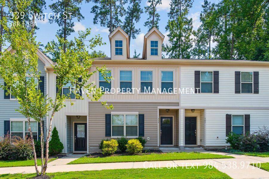 Townhouse for rent at 339 Switch St, Raleigh, NC 27606