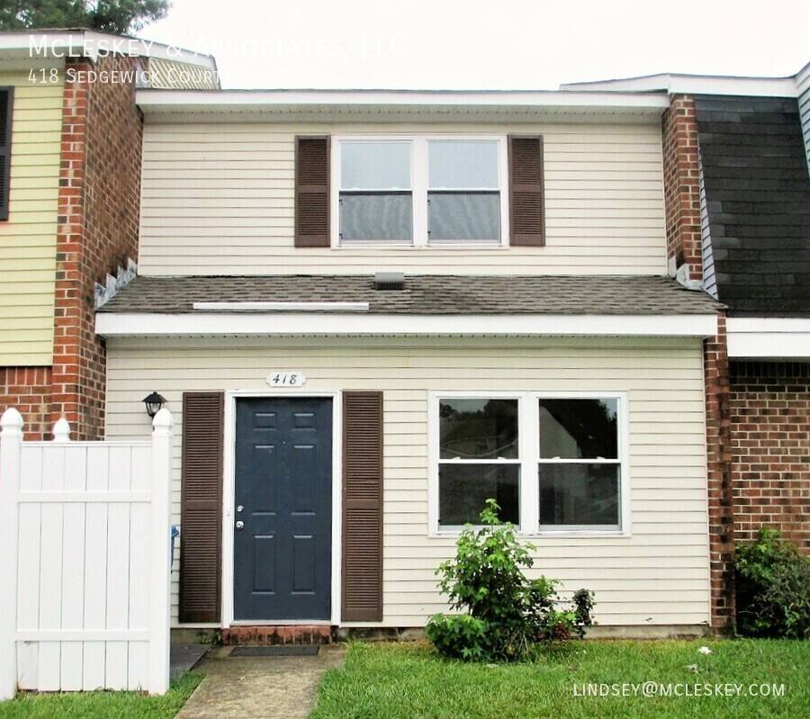 Townhouse for rent at 418 Sedgewick Court, Virginia Beach, VA 23454