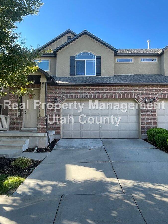 Townhouse for rent at 91 W Condor Rd, Saratoga Springs, UT 84045