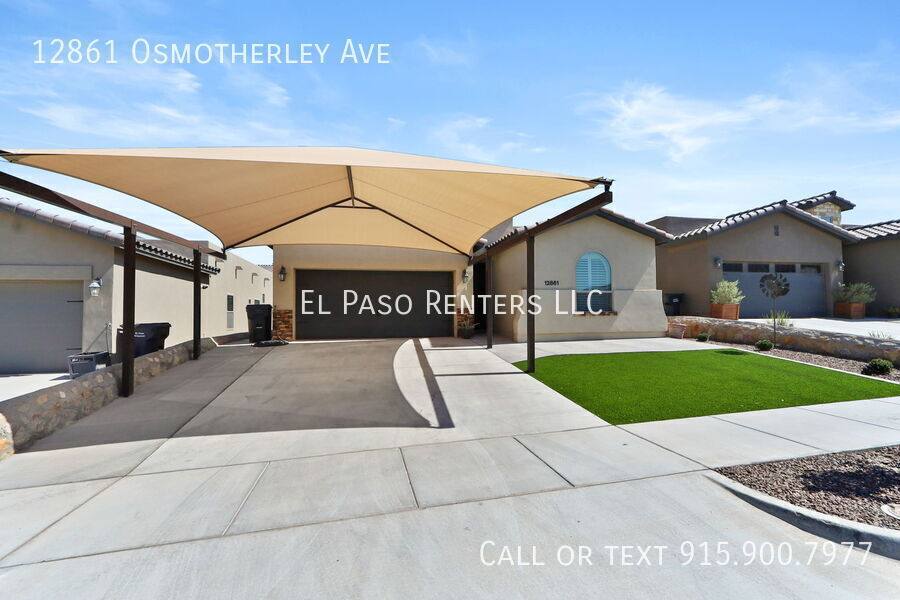 House for rent at 12861 Osmotherley Ave, El Paso, TX 79928