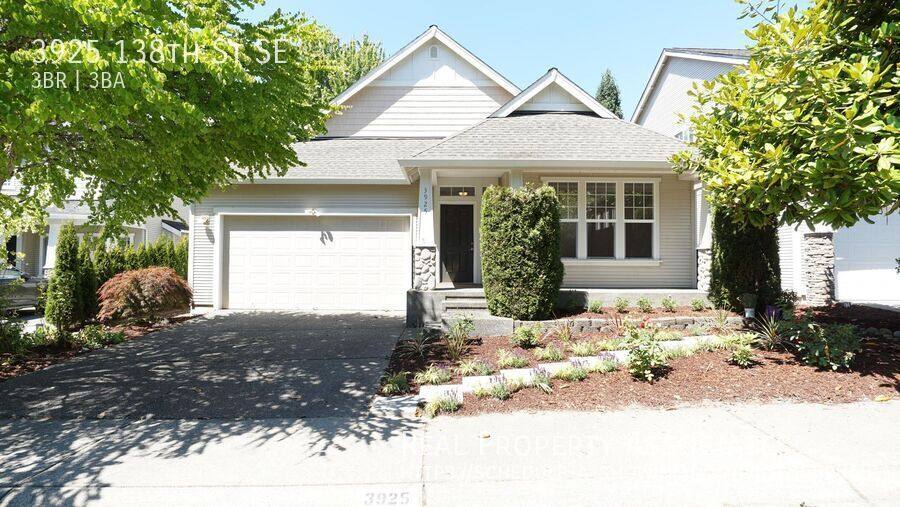 House for rent at 3925 138th St SE, Bothell, WA 98012