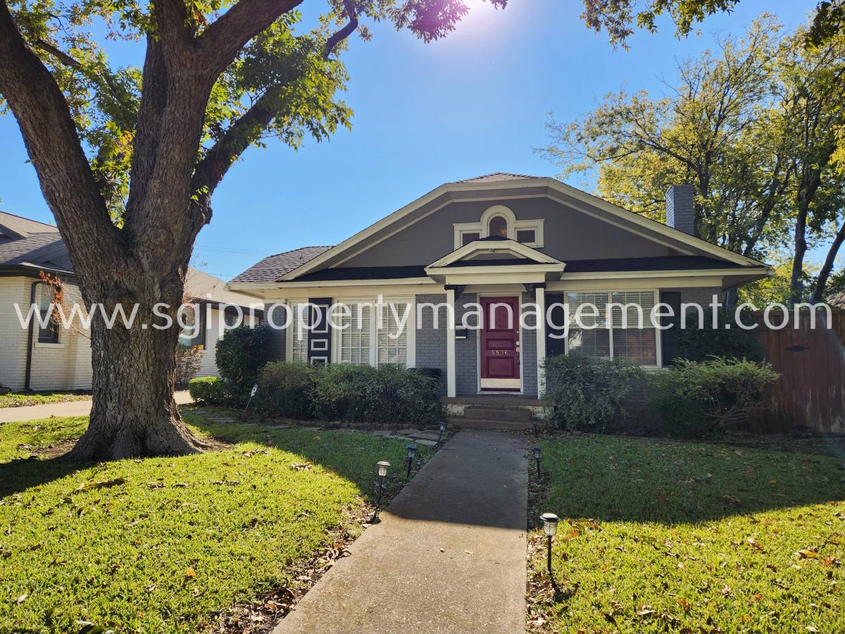 House for rent at 5536 Belmont Ave, Dallas, TX 75206