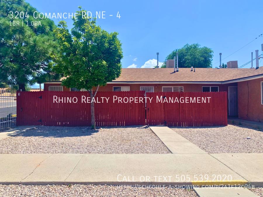 Apartment for rent at 3204 Comanche Rd NE #4, Albuquerque, NM 87107