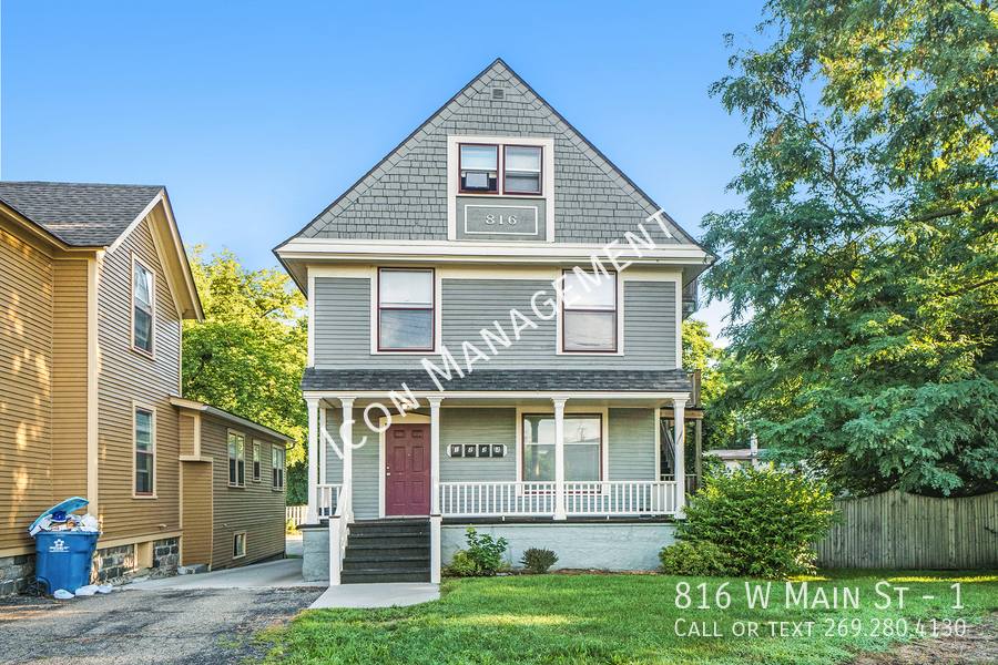 Apartment for rent at 816 W Main St #1, Kalamazoo, MI 49007