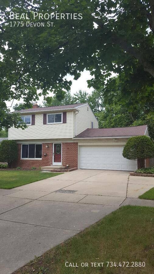 House for rent at 1775 Devon St, Ypsilanti, MI 48198