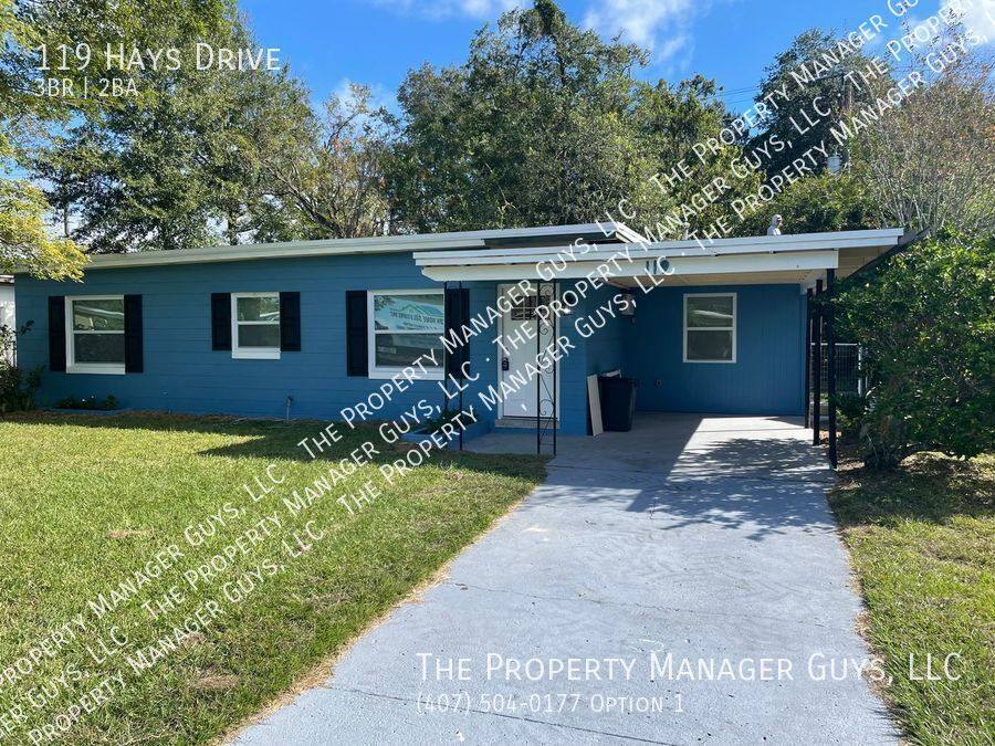 House for rent at 119 Hays Dr, Sanford, FL 32771