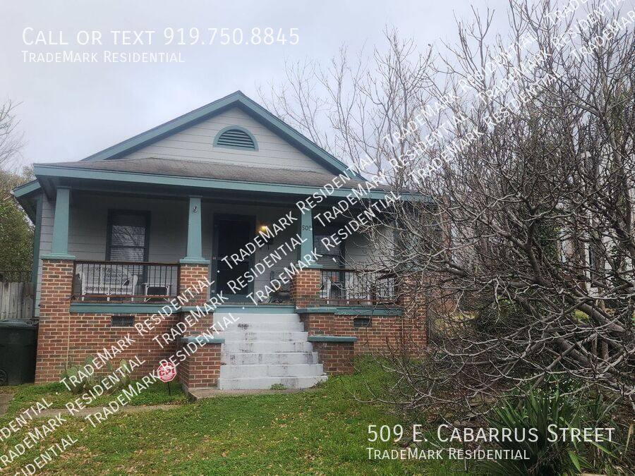 House for rent at 509 E Cabarrus St, Raleigh, NC 27601