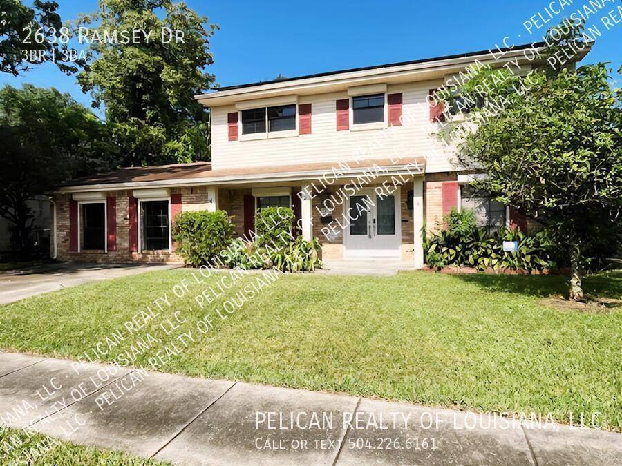 House for rent at 2638 Ramsey Dr, New Orleans, LA 70131