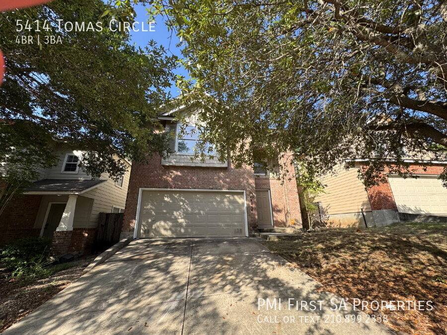 House for rent at 5414 Tomas Circle, San Antonio, TX 78240