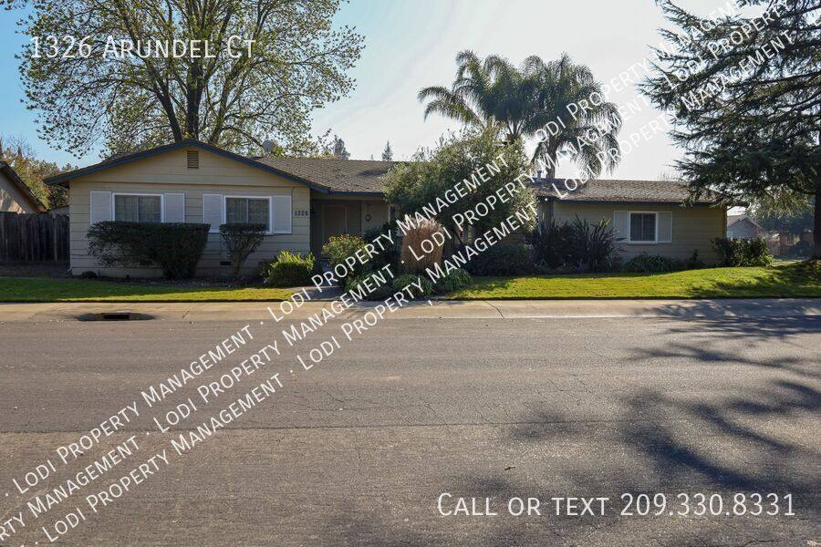 House for rent at 1326 Arundel Court, Lodi, CA 95242