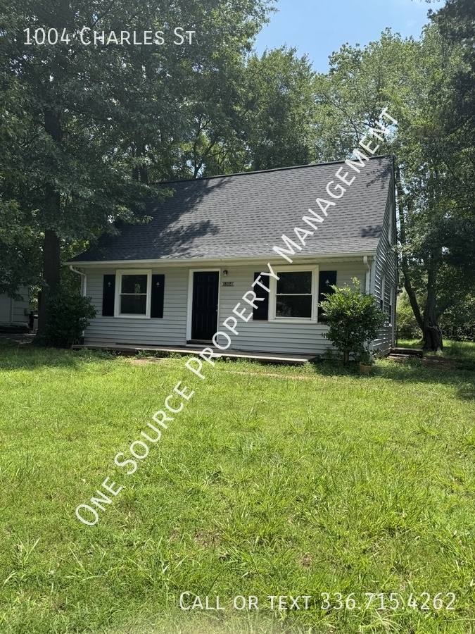 House for rent at 1004 Charles St, Winston Salem, NC 27107