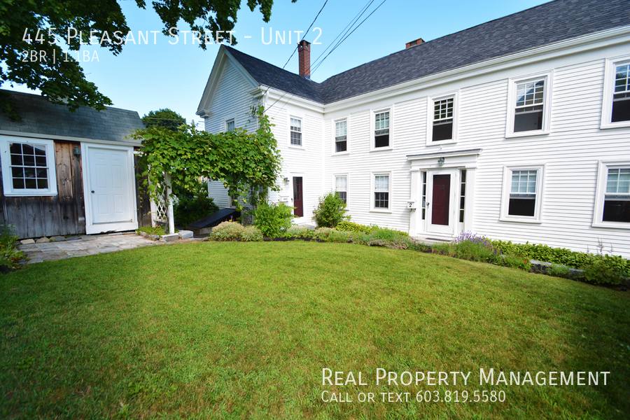Apartment for rent at 445 Pleasant St #2, Portsmouth, NH 03801