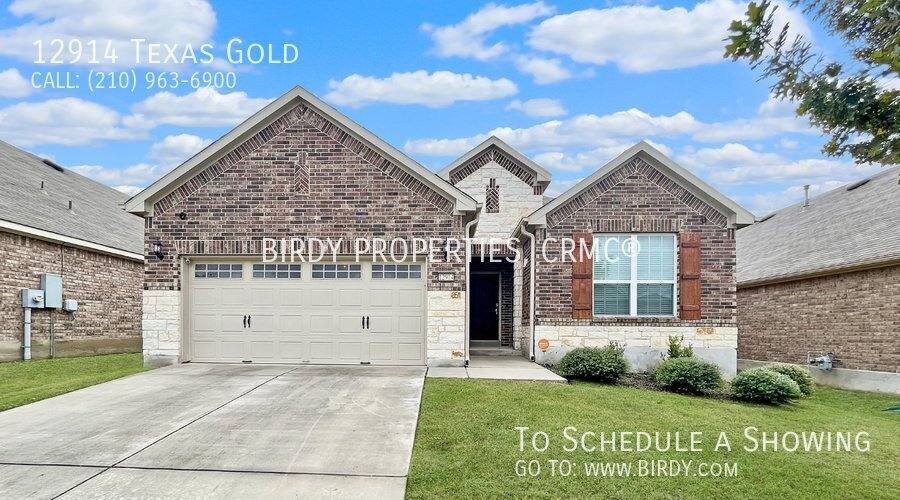 House for rent at 12914 Texas Gold, San Antonio, TX 78253