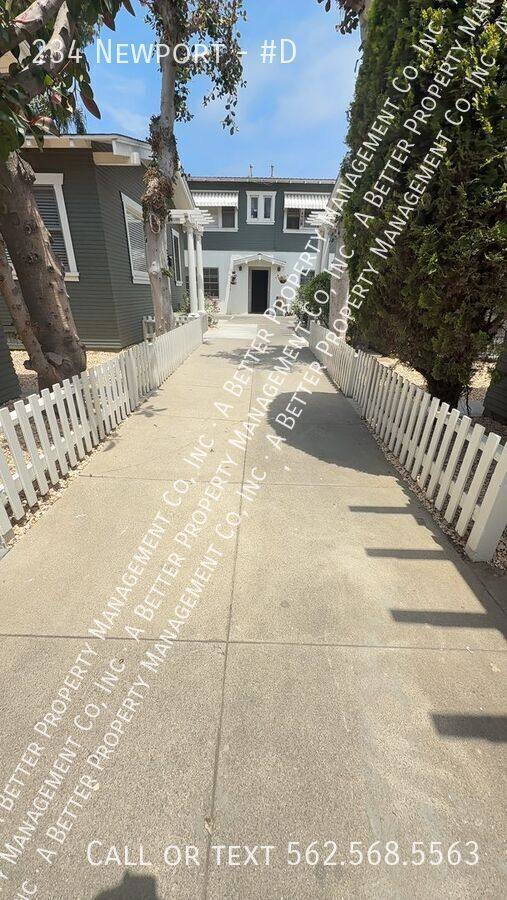 Apartment for rent at 234 Newport #D, Long Beach, CA 90803