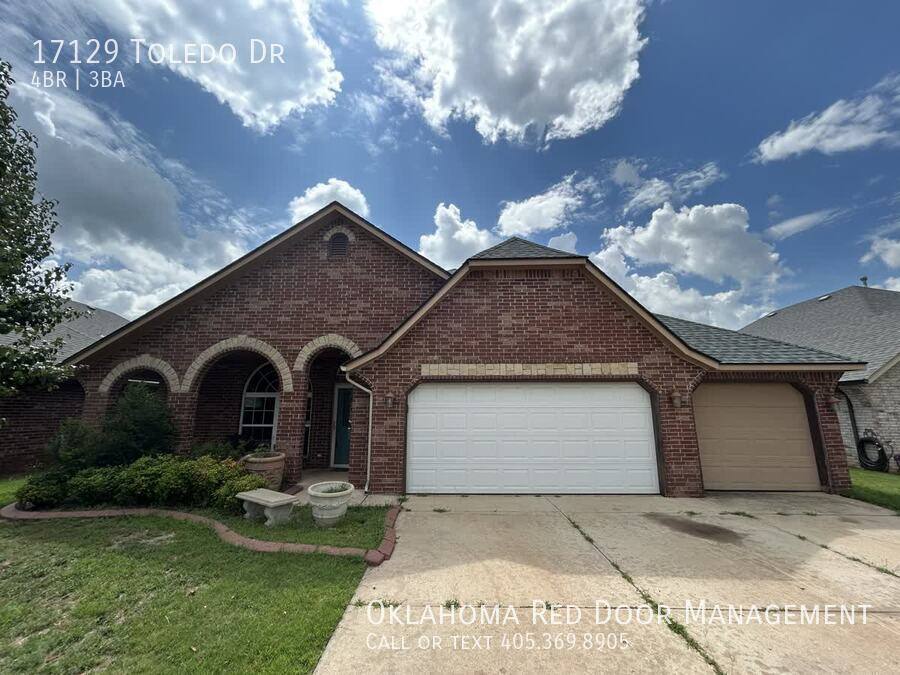 House for rent at 17129 Toledo Dr, Oklahoma City, OK 73170